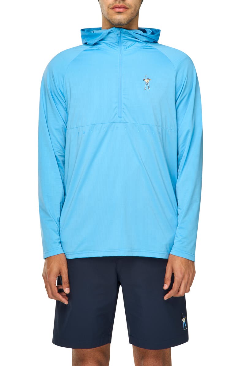 Eastside Golf Half Zip Golf Hoodie, Main, color, Tranquil Blue