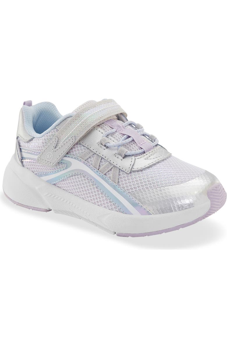 Stride Rite Kids' Made2Play<sup>®</sup> Journey 3.0 Sneaker, Main, color, Silver Sparkle