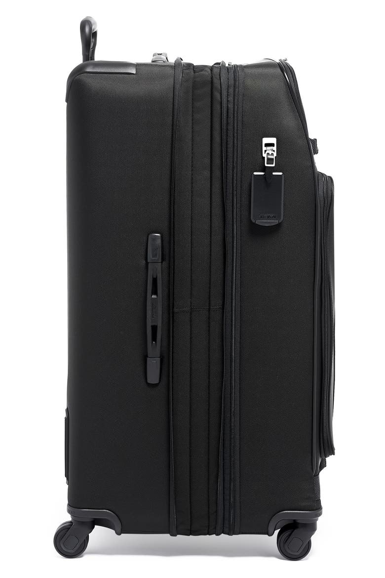 Merge 31-Inch Recycled Extended Trip Expandable Rolling Suitcase, Alternate, color, BLACK