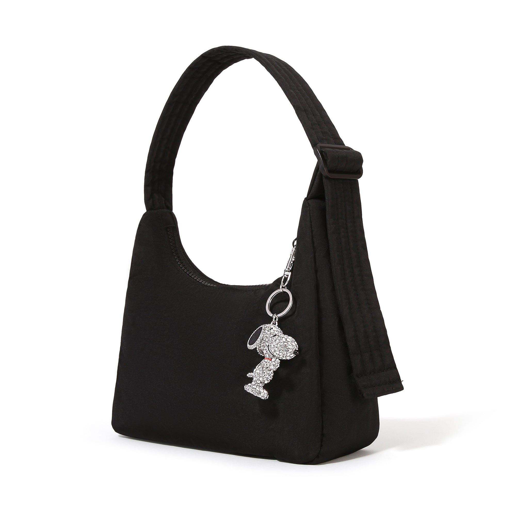 PEANUTS Snoopy Peanuts Pave 3D Bling Keychain, Alternate, color, White