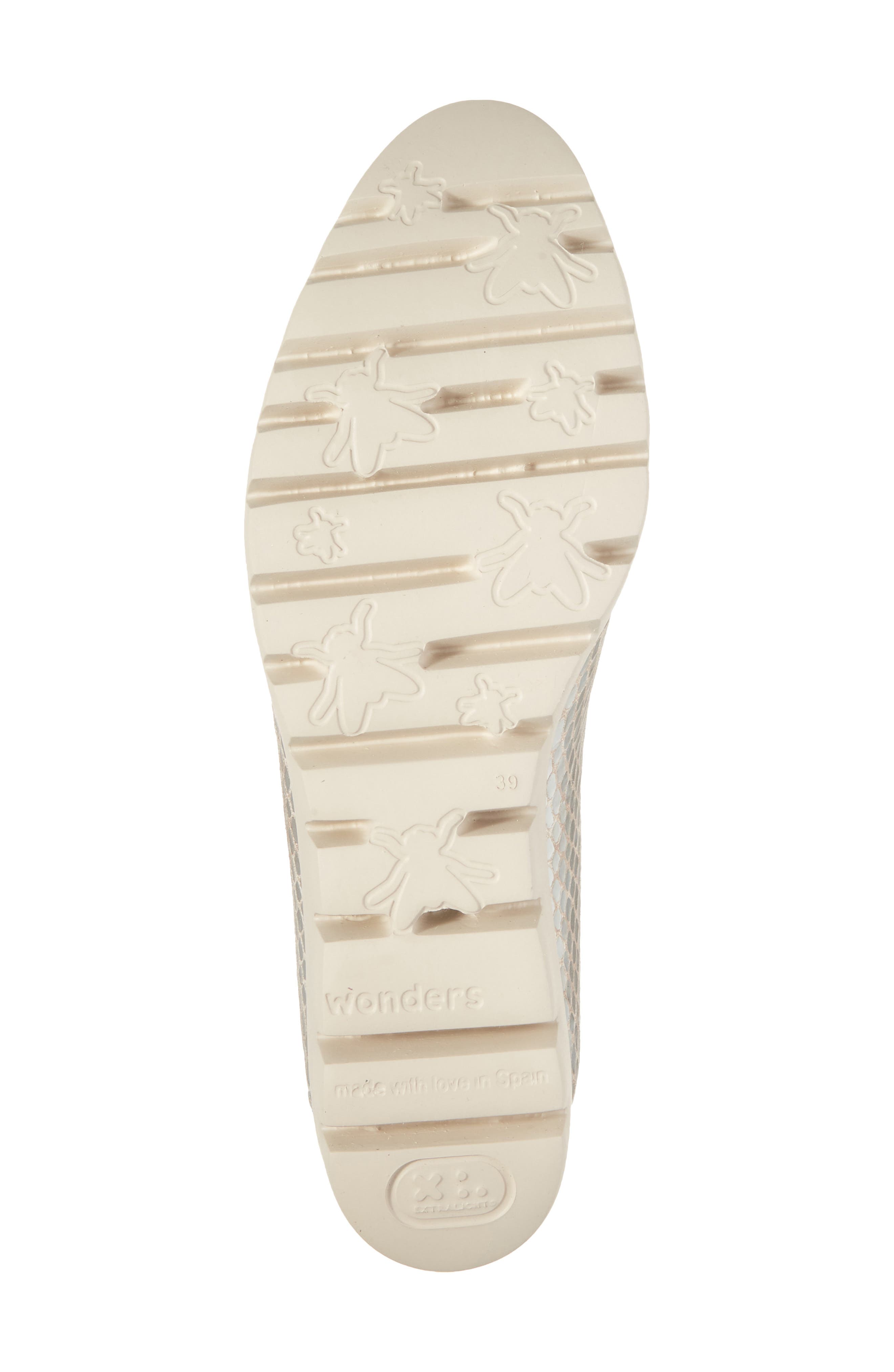 Wonders Extralite Wedge Pump, Alternate, color, Maya Champagne