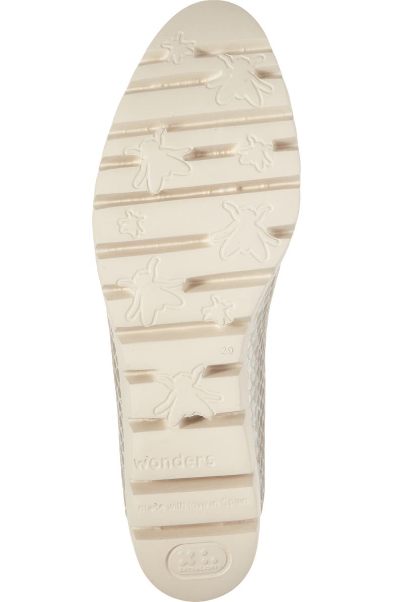 Wonders Extralite Wedge Pump, Alternate, color, Maya Champagne