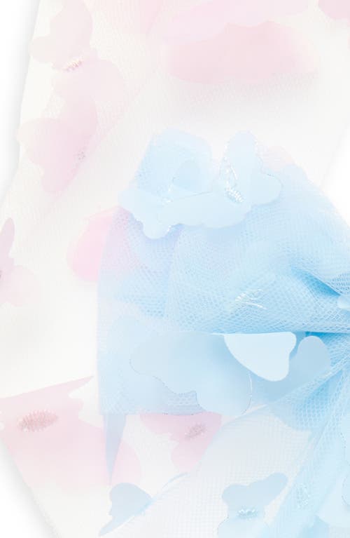 Capelli New York Kids' 2-pack Butterfly Bow Clips In Pink Pale Multi