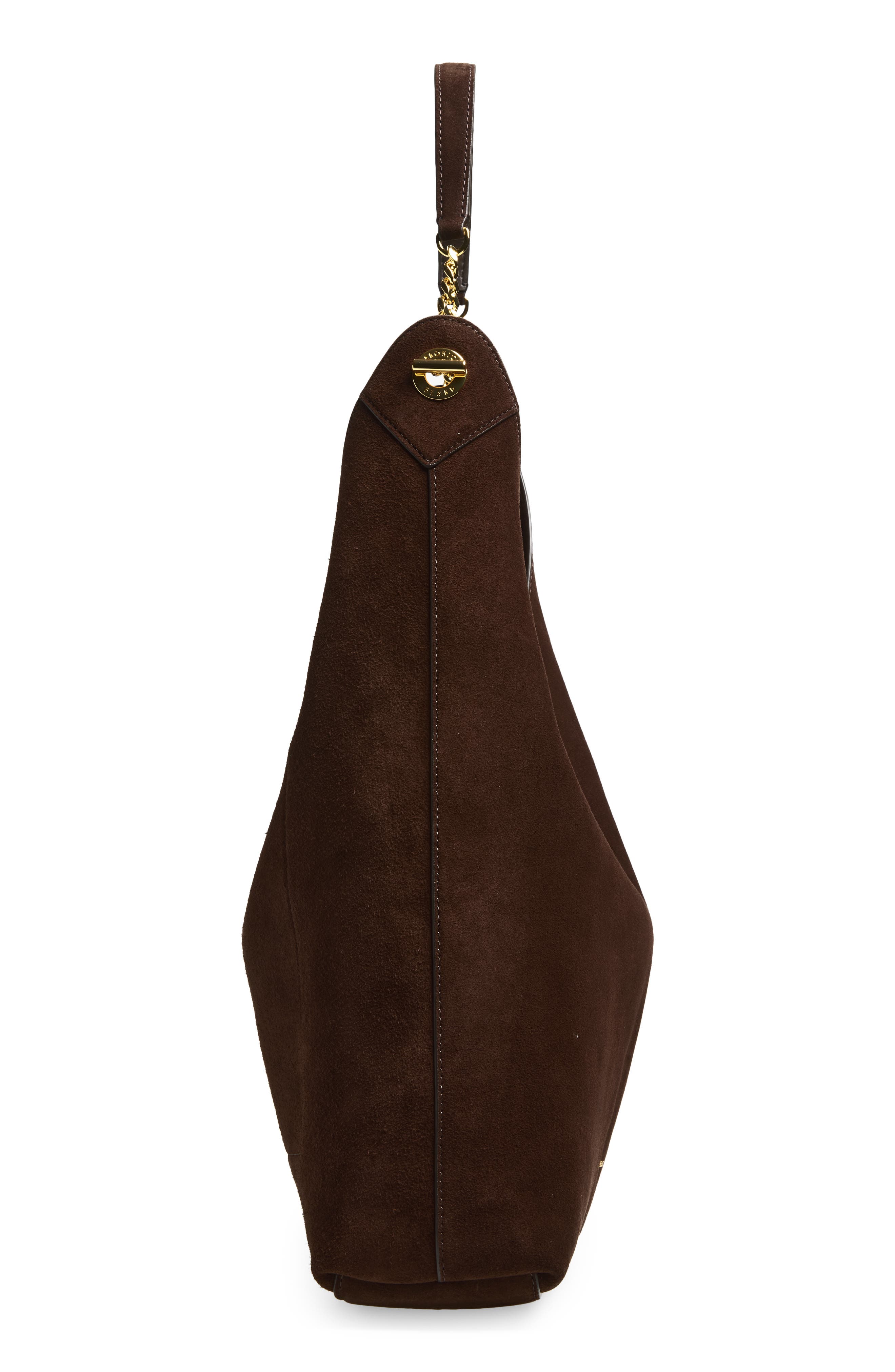 Veronica Beard Jour Shoulder Bag, Alternate, color, Espresso