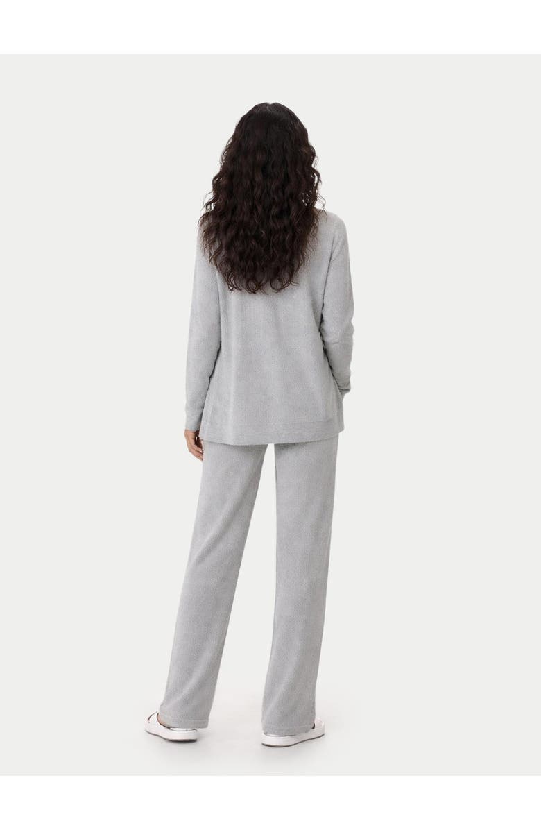 Gobi Cashmere Ajour Knit Open front Cardigan, Alternate, color, High Rise