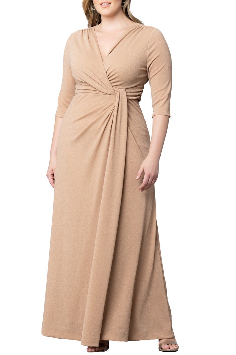 Romanced by Moonlight Glitter A-Line Jersey Gown video