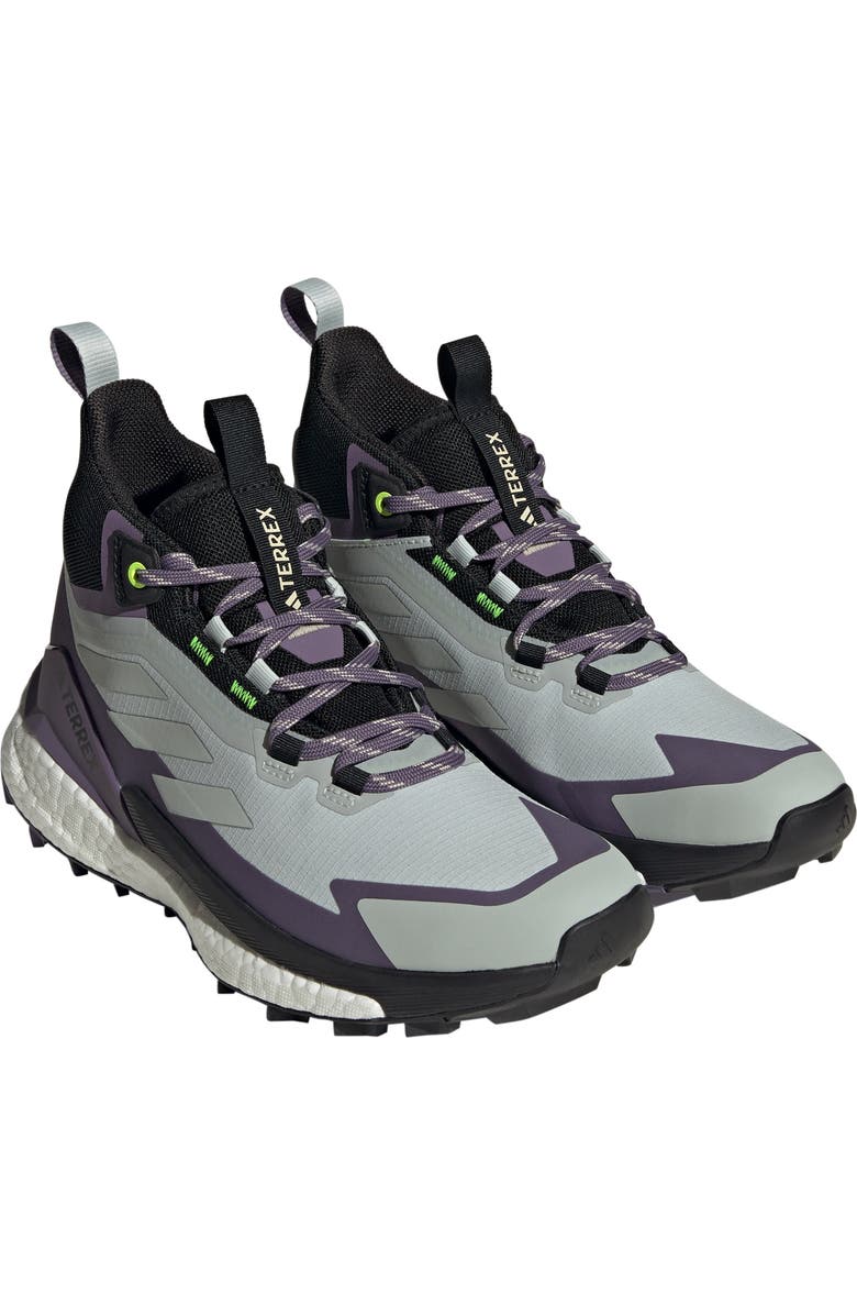 adidas Terrex Free Hiker 2.0 Mid Gore-Tex<sup>®</sup> Waterproof Hiking Shoe, Main, color,
