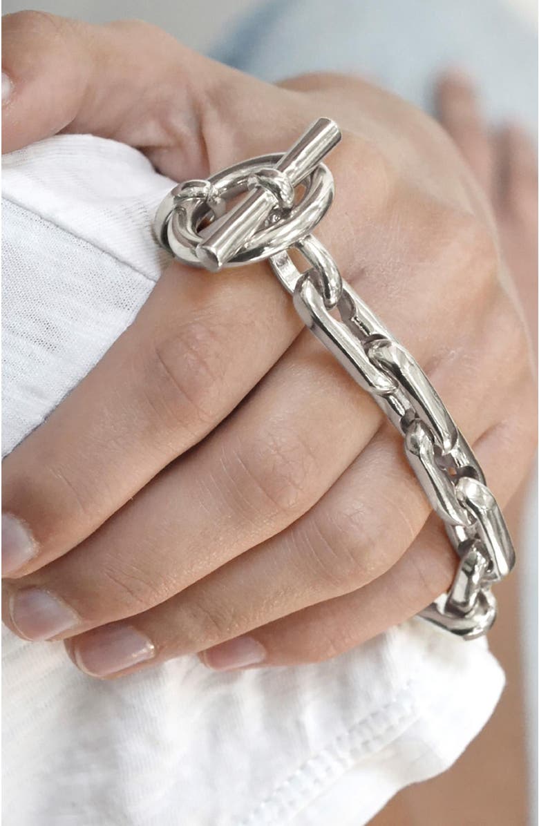 CXC Windward Bracelet, Alternate, color, Silver