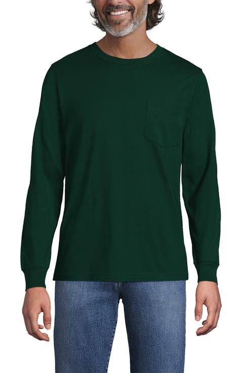 Super-T Long Sleeve T-Shirt with Pocket
