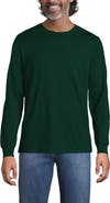 Lands' End Super-T Long Sleeve T-Shirt with Pocket
