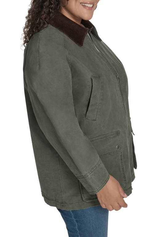 Levi's Four Pocket Barn Jacket In Green