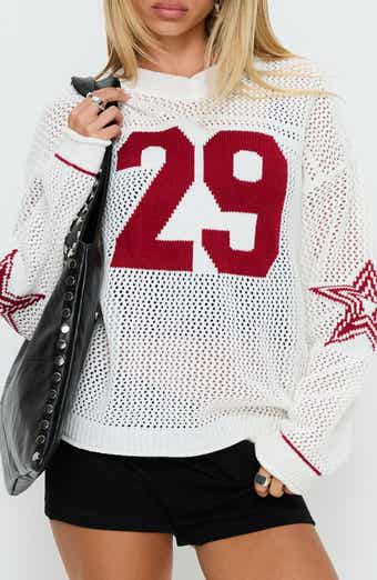 Korrin Graphic V-Neck Sweater