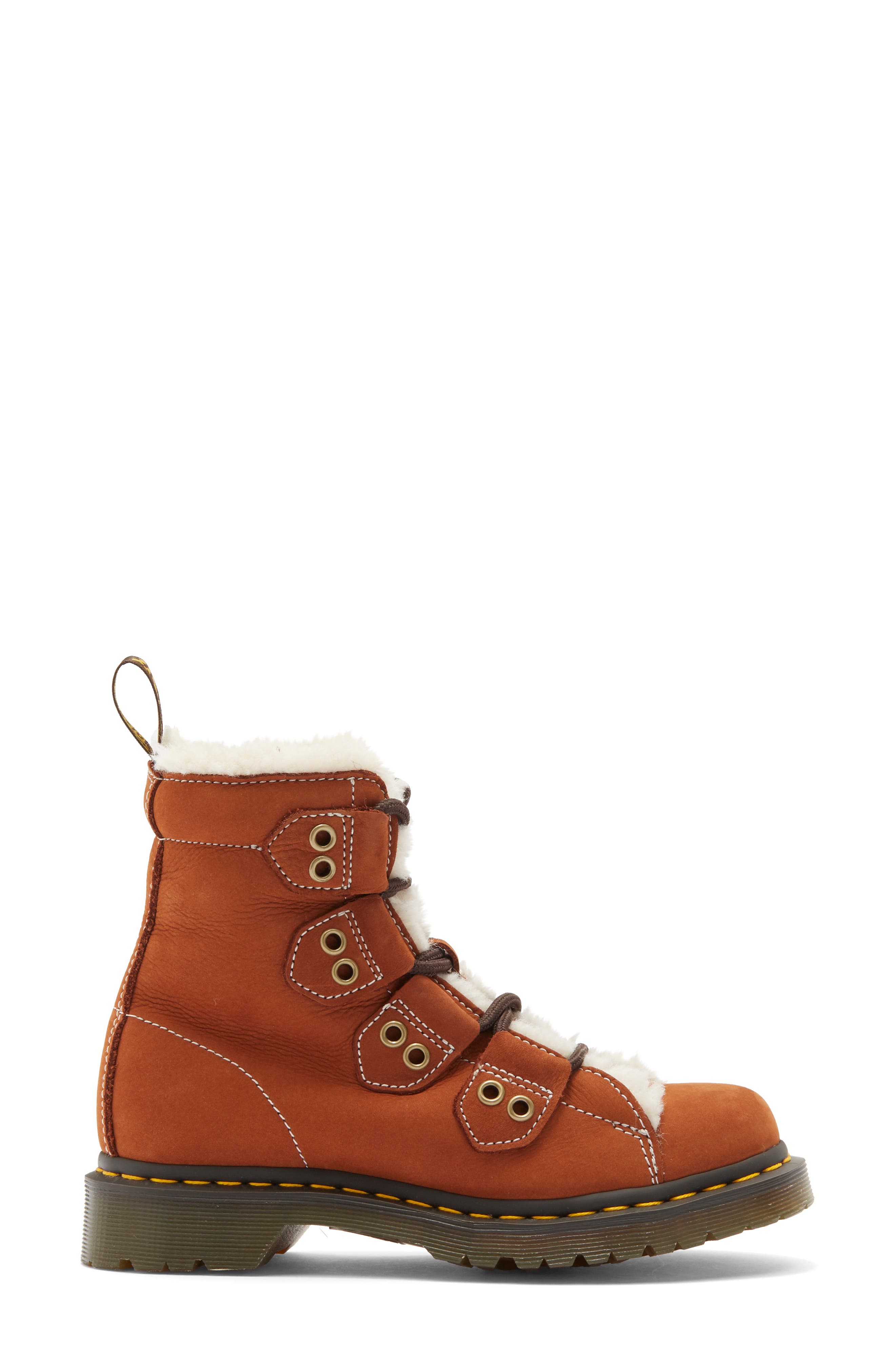 Faux Fur Bootie, Alternate, color, TAN
