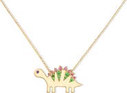Campbell + Charlotte Juju Dino Charm Necklace