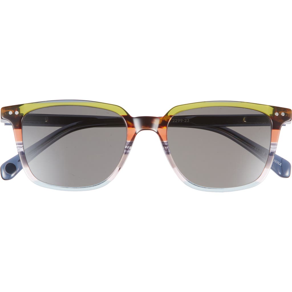 Eyebobs C Suite 50mm Square Sun Reading Glasses In Gray