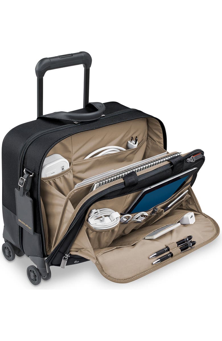 Briggs & Riley @work 15-Inch Medium Expandable Spinner Briefcase, Alternate, color,