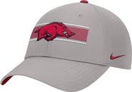 Nike Men's Nike Gray Arkansas Razorbacks Ripstop Dri-FIT Adjustable Hat