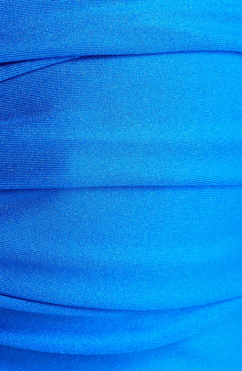 Kulani Kinis Strapless O-Ring Bikini Top, Alternate, color, Blue Lagoon