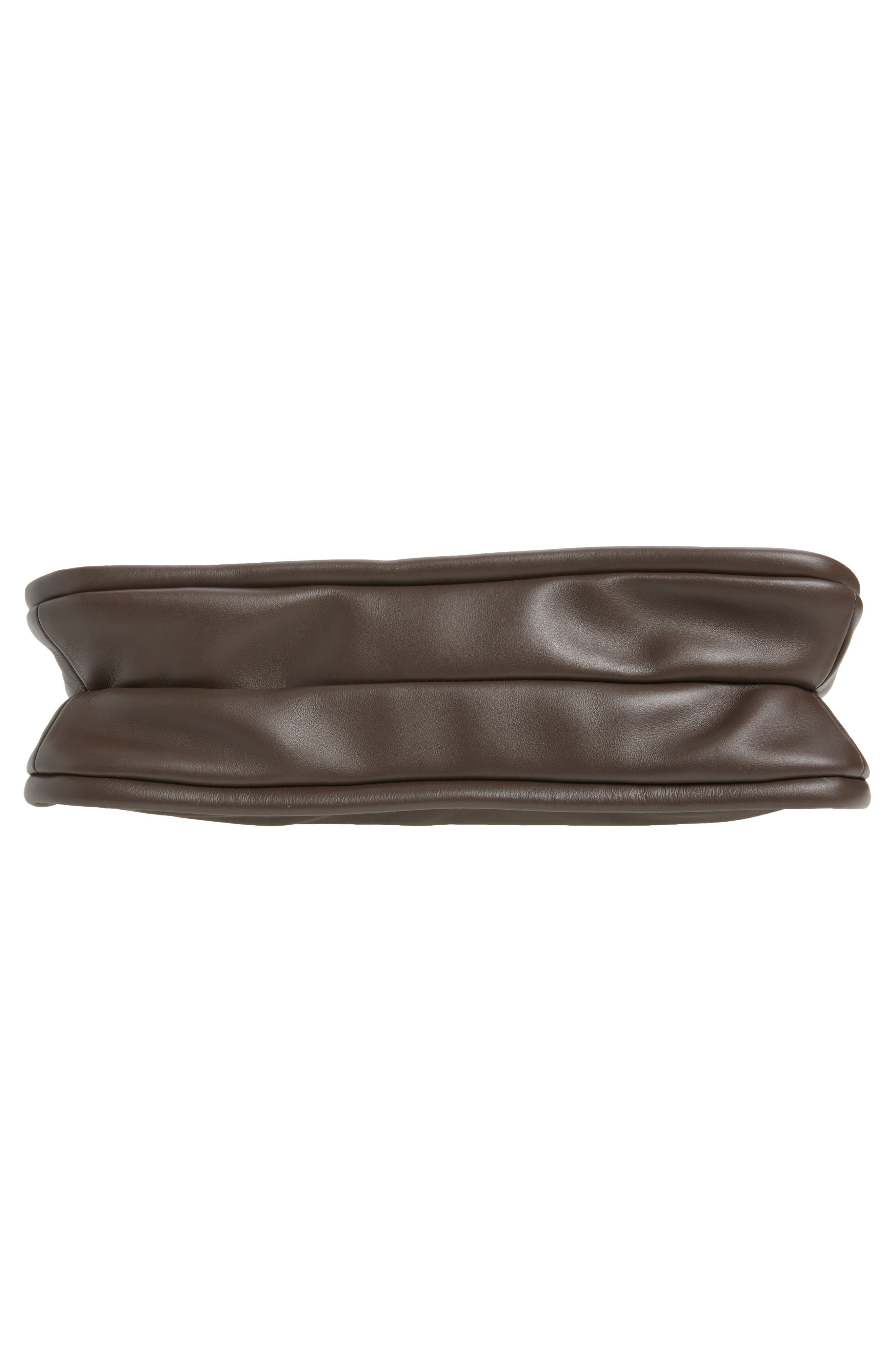 Roseau Leather Shoulder Bag, Alternate, color, MOCHA