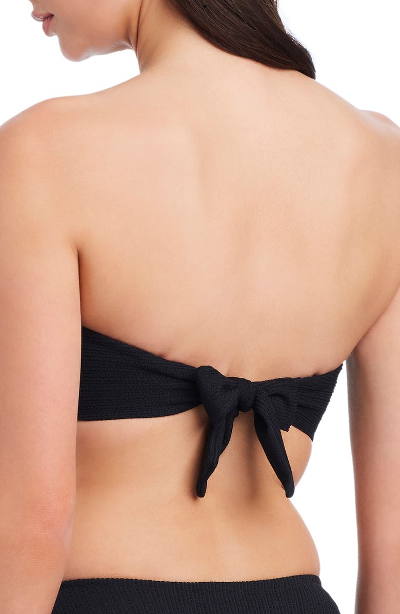 Sanctuary Stay Connected Bandeau Bikini Top, Alternate, color, 
