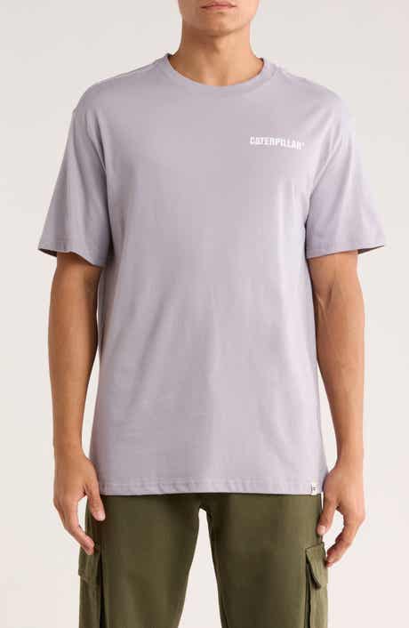 CAT WWR Washed Logo Boxy Graphic T-Shirt