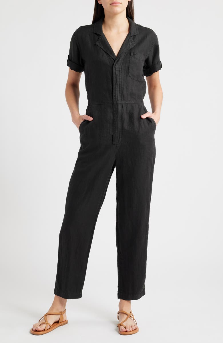 Alex Mill Summer Linen Jumpsuit, Main, color,