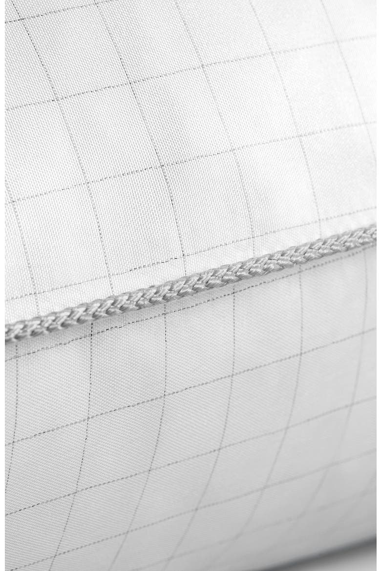 Calypso goose down pillow, Alternate, color, White
