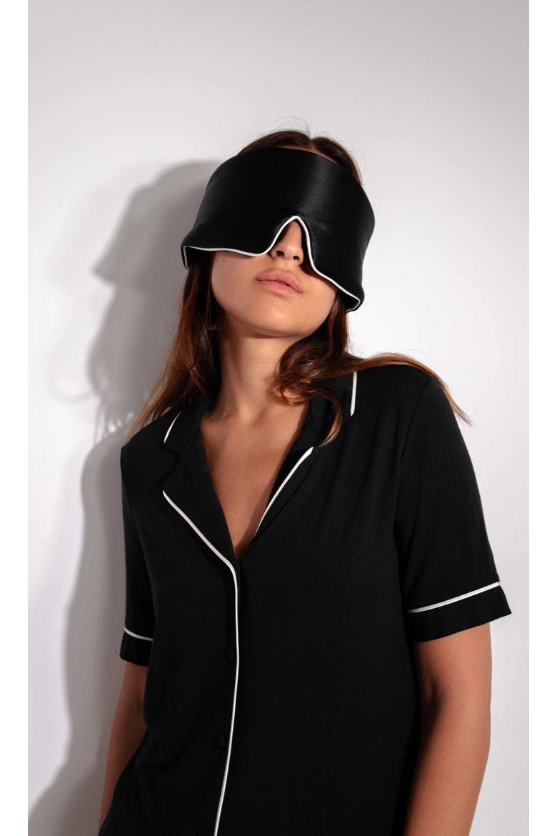 Pipe Dreams Sleep Masks, Alternate, color, Black Jade