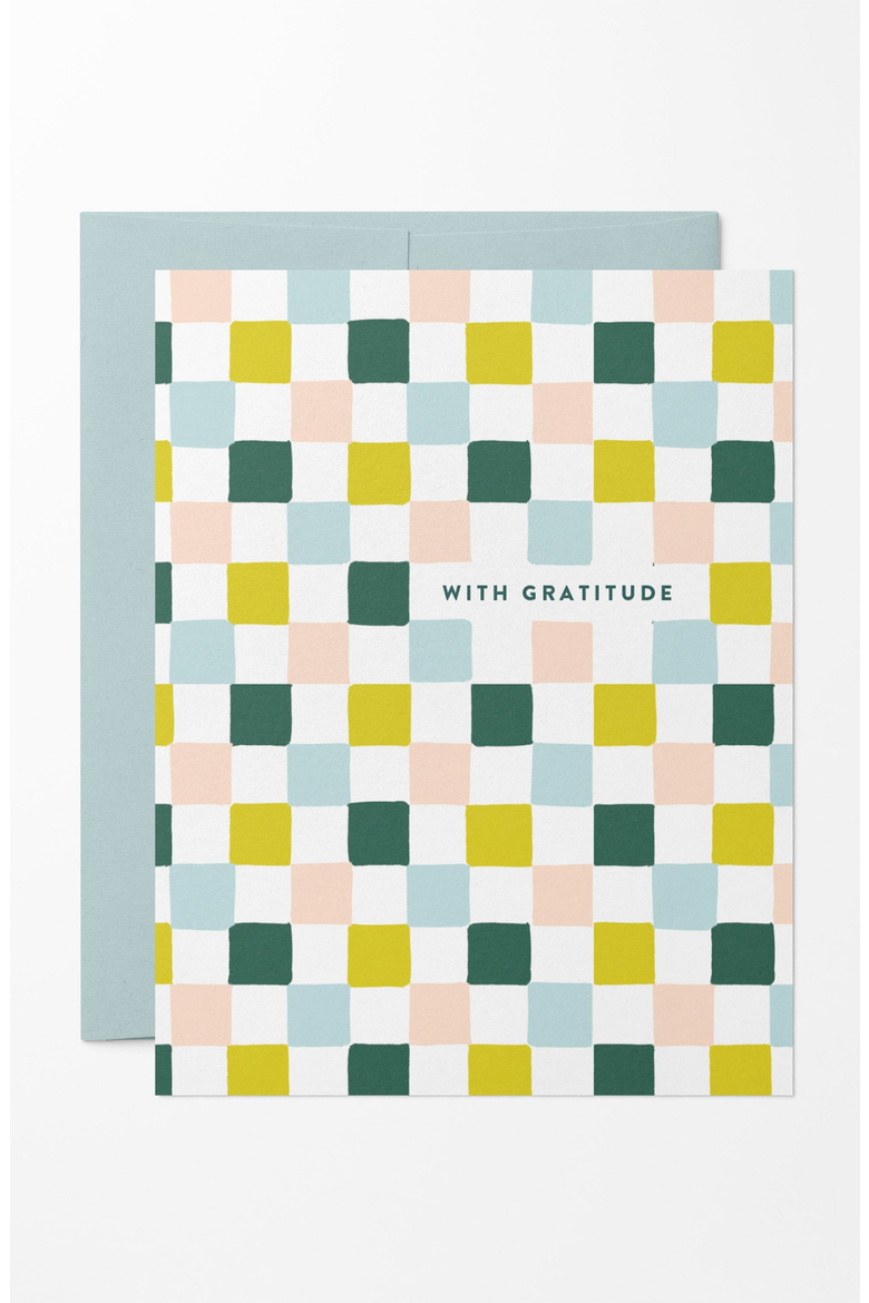 Boxed Set of 8 Checkered Cards | Nordstrom