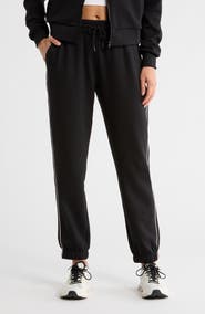 YOGALICIOUS Elite Piped Scuba Knit Joggers