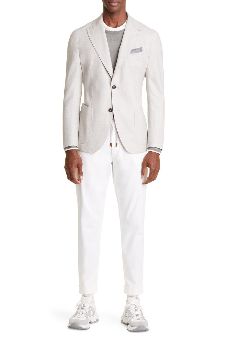 Wool Sport Coat, Alternate, color, LIGHT GREY