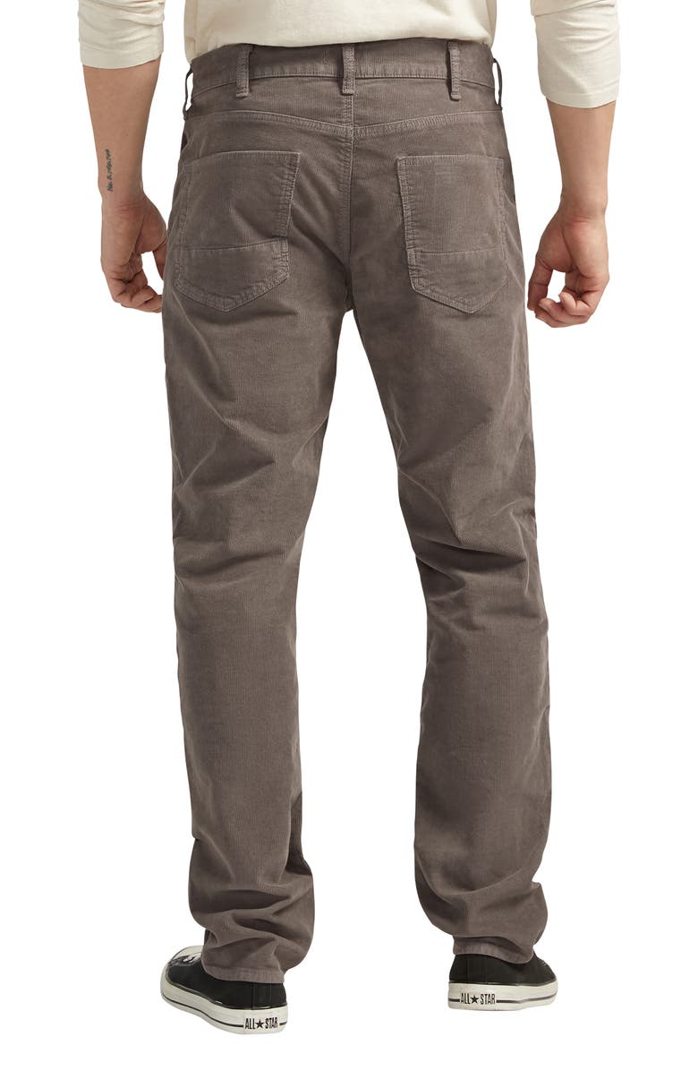 Silver Jeans Co. Eddie Athletic Fit Tapered Corduroy Jeans, Alternate, color,