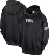 Nike Men's Nike Black Memphis Grizzlies Classic Edition Hardwood Classics Premium Club Heavyweight Fleece Hoodie