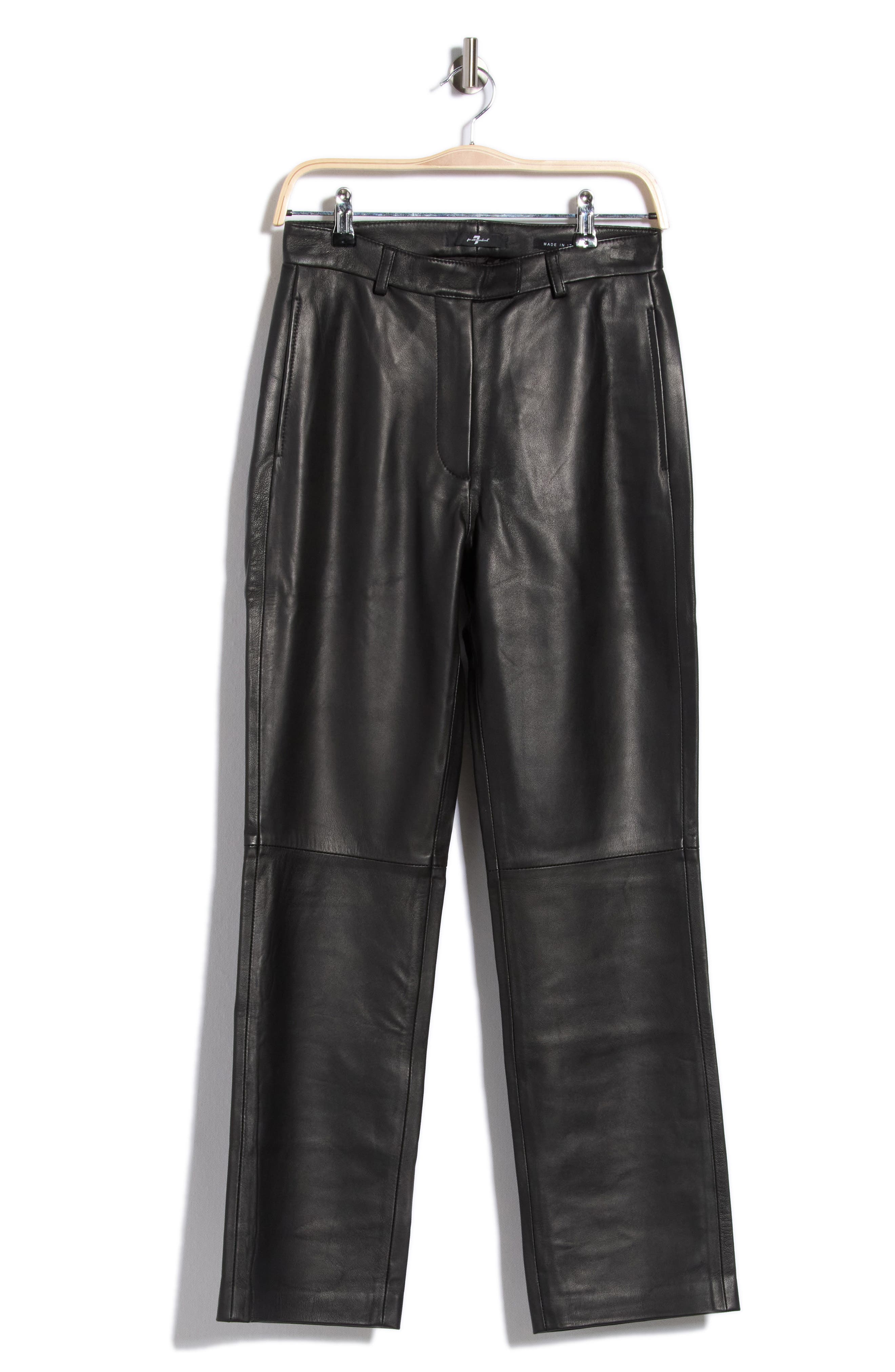 selected LEATHER BLACK