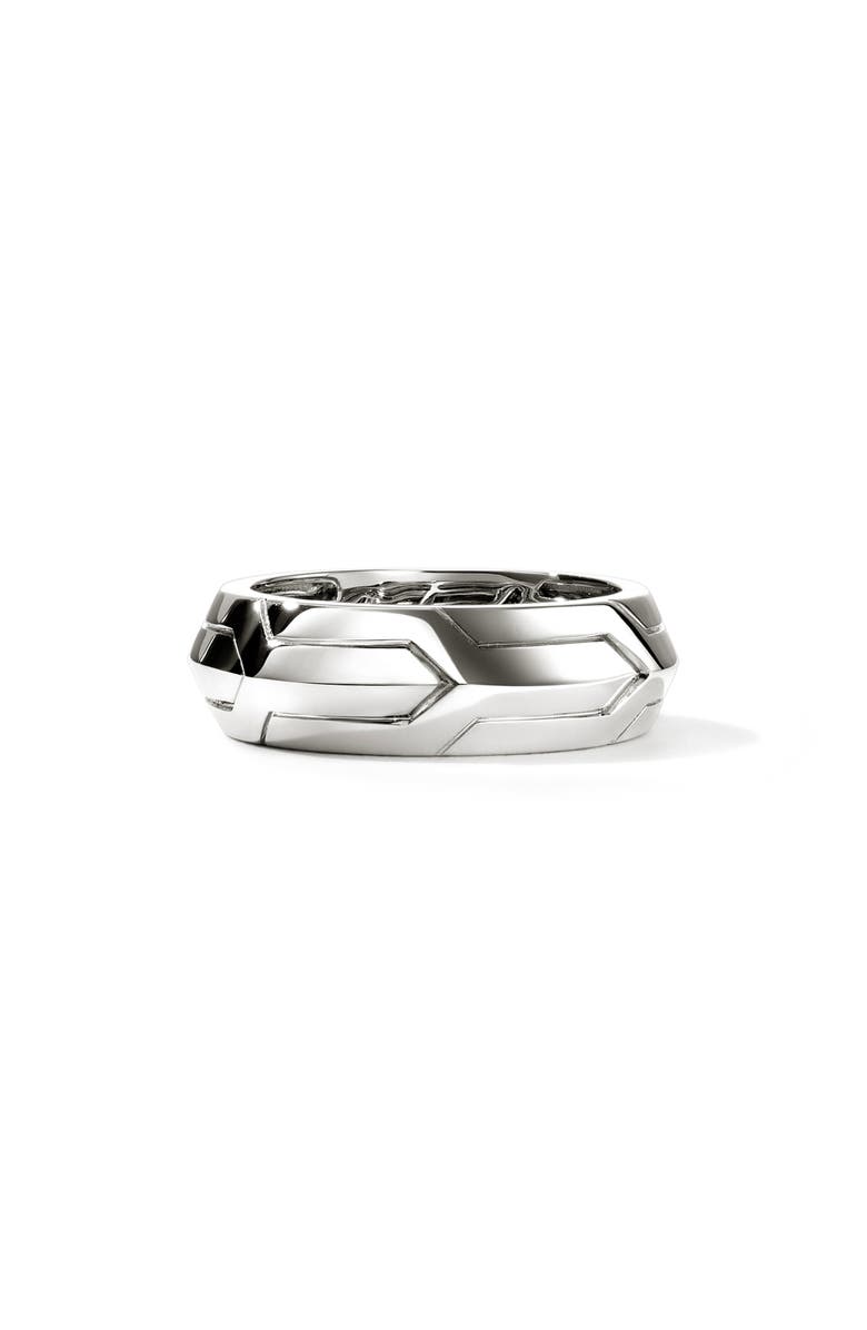 John Hardy Icon 50 Sterling Silver Band, 7mm, Main, color,