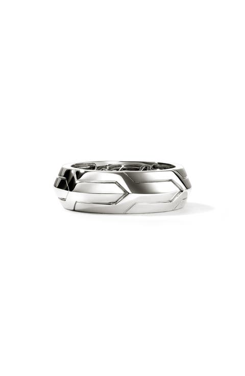 Icon 50 Sterling Silver Band, 7mm