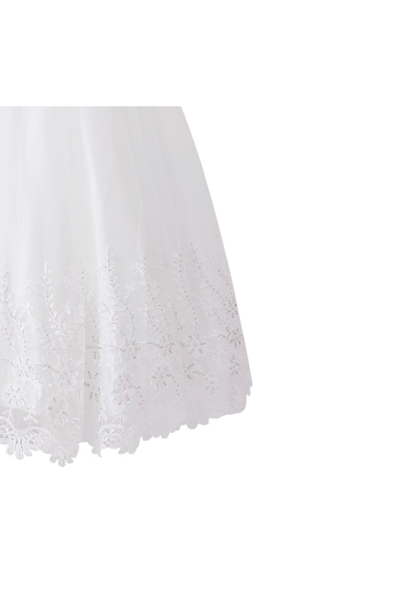 Tulleen Alvaria Sleeveless Lace Dress, Alternate, color, White