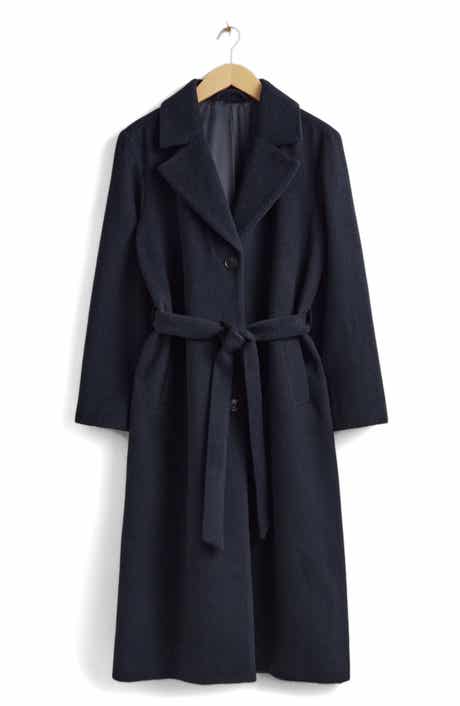 & Other Stories Notch Collar Coat