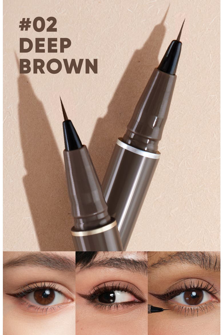Slim Liquid Eyeliner, Alternate, color, #02 Deep Brown