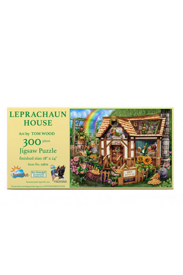 Leprachaun House 300 piece Jigsaw Puzzle for Adults, Alternate, color, Multicolor