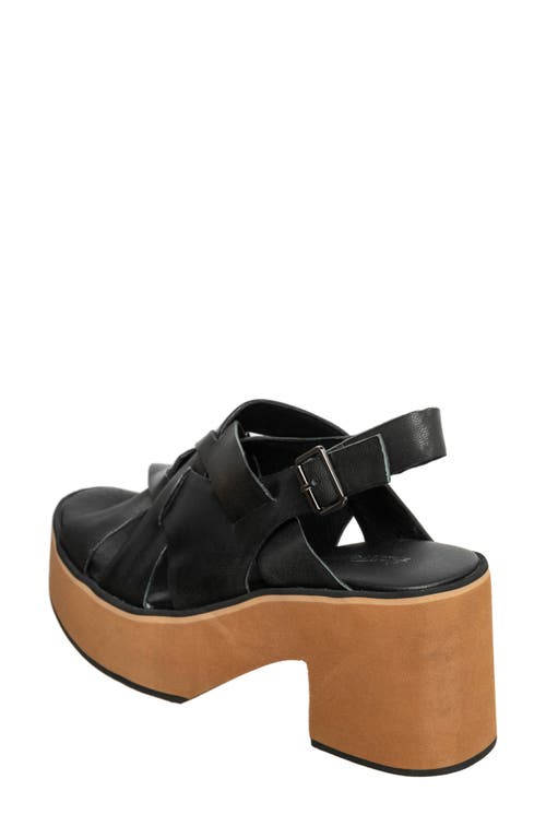Antelope Inya Platform Sandal In Black