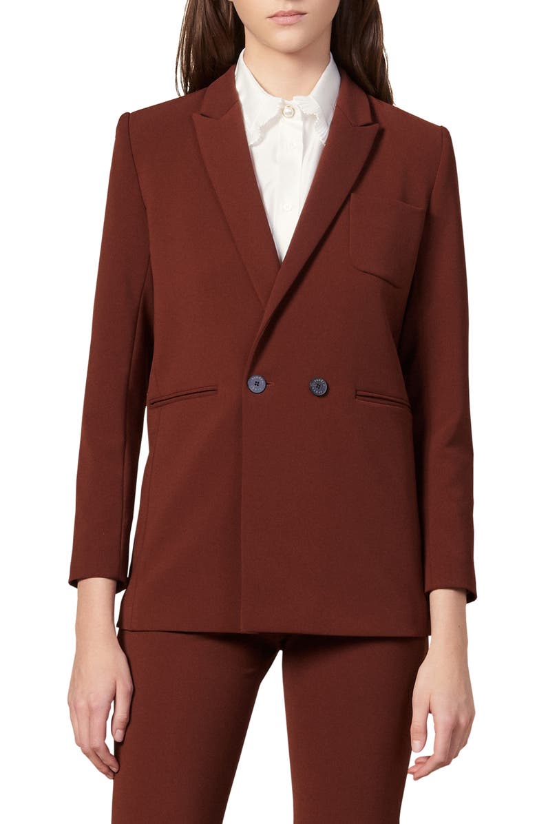 SANDRO Blooe Blazer, Main, color,