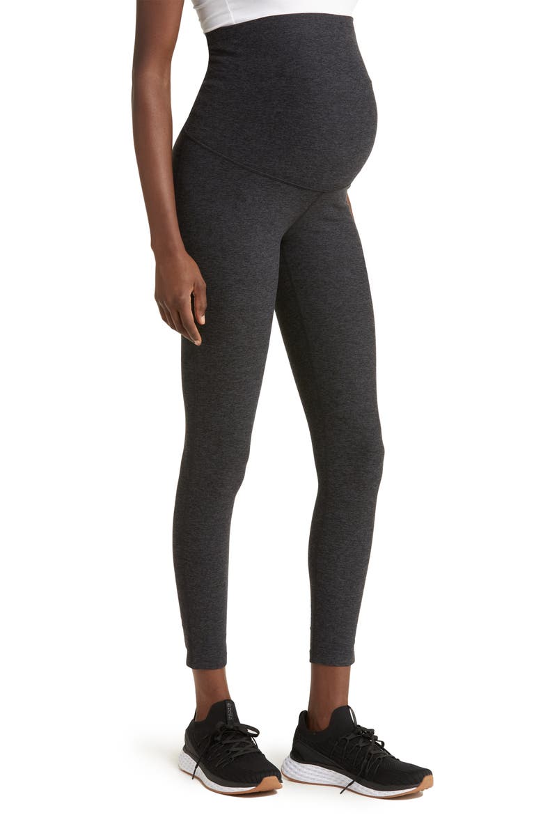 Restore Soft Maternity Leggings, Alternate, color, BLACK