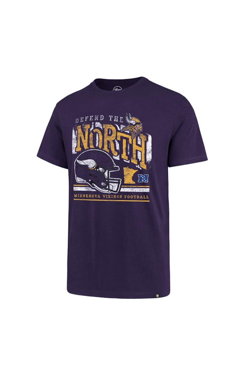 '47 Men's '47 Purple Minnesota Vikings Regional Super Rival T-Shirt, Alternate, color, Purple
