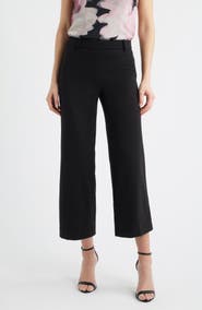 Anne Klein Wide Leg Crop Pants