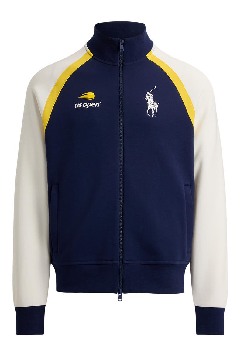 US Open Ball Crew Track Jacket, Alternate, color, BLUE MULTI