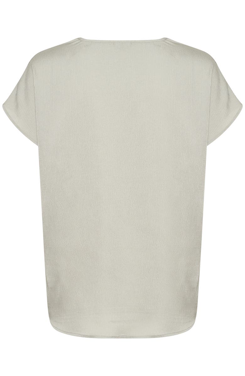 Soaked in Luxury SLIoana Short Sleeve V-Neck Blouse, Alternate, color, Shadow