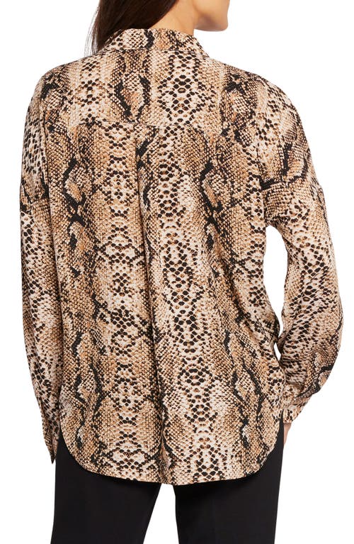 NYDJ NYDJ BECKY RECYCLED POLYESTER GEORGETTE BLOUSE 