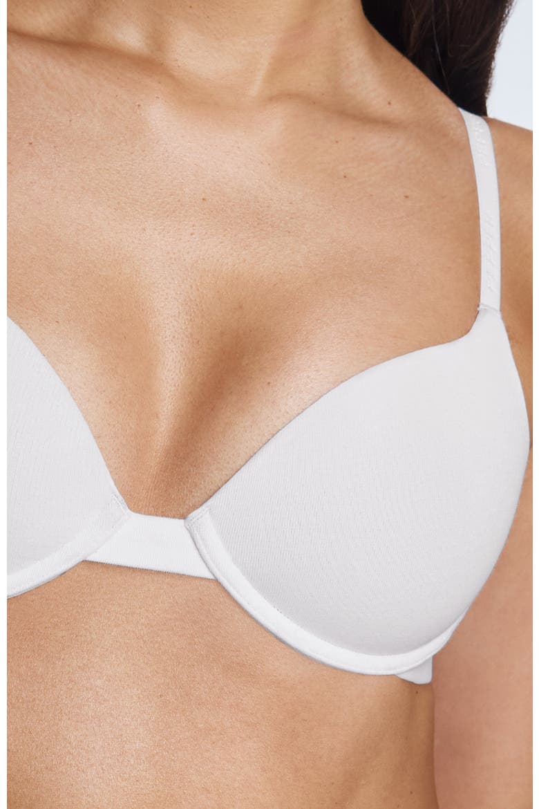 Supima® Cotton Lift Up Bra, Alternate, color, White
