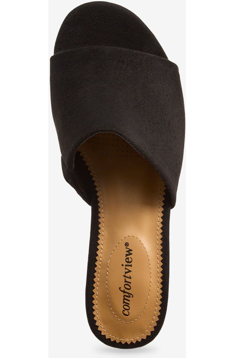Comfortview The Capri Slip On Mule, Alternate, color, Black